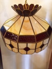 画像1: Stained glass Pendant Light (1)