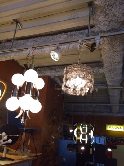 画像3: Lucite Pendant Light