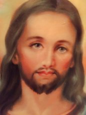 画像3:  "Jesus" Wall Clock (3)