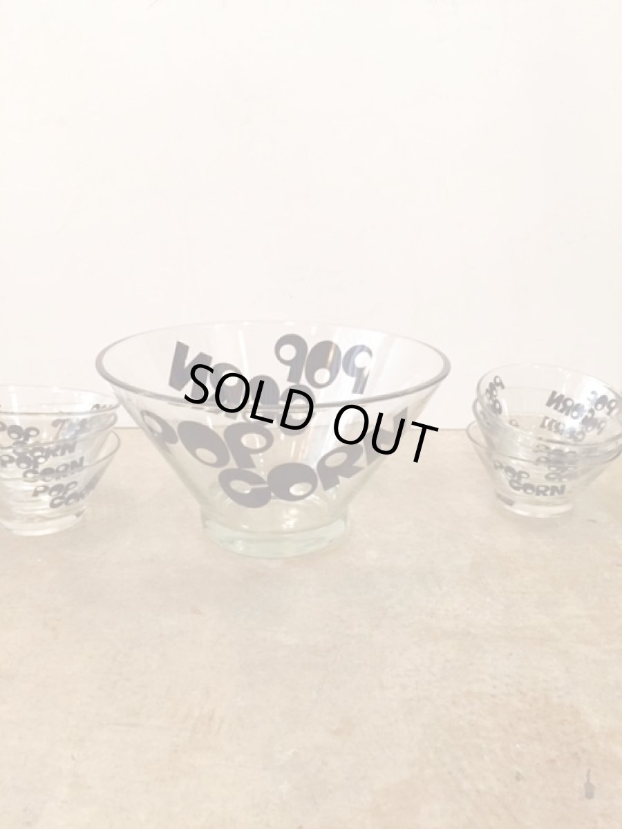 画像5: "POP CORN"Glass Bowl (5)