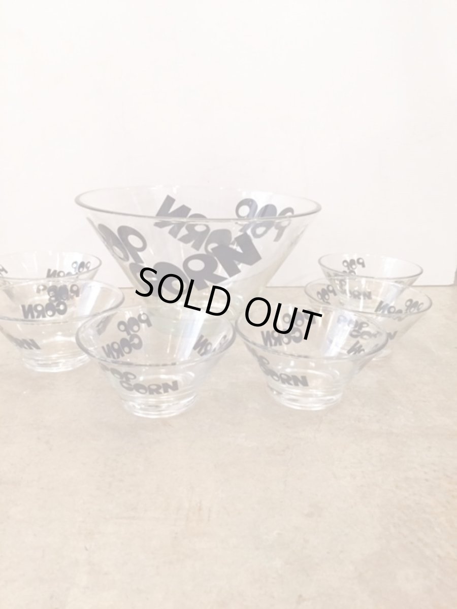 画像2: "POP CORN"Glass Bowl (2)