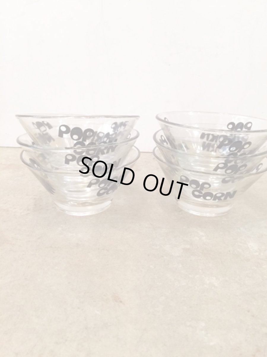 画像10: "POP CORN"Glass Bowl (10)