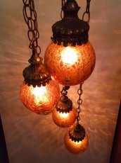 画像2:  5連 Crack Pendant Light (2)