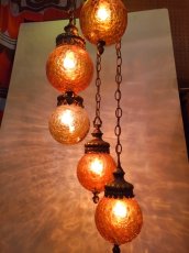 画像3:  5連 Crack Pendant Light (3)