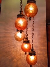 画像4:  5連 Crack Pendant Light (4)