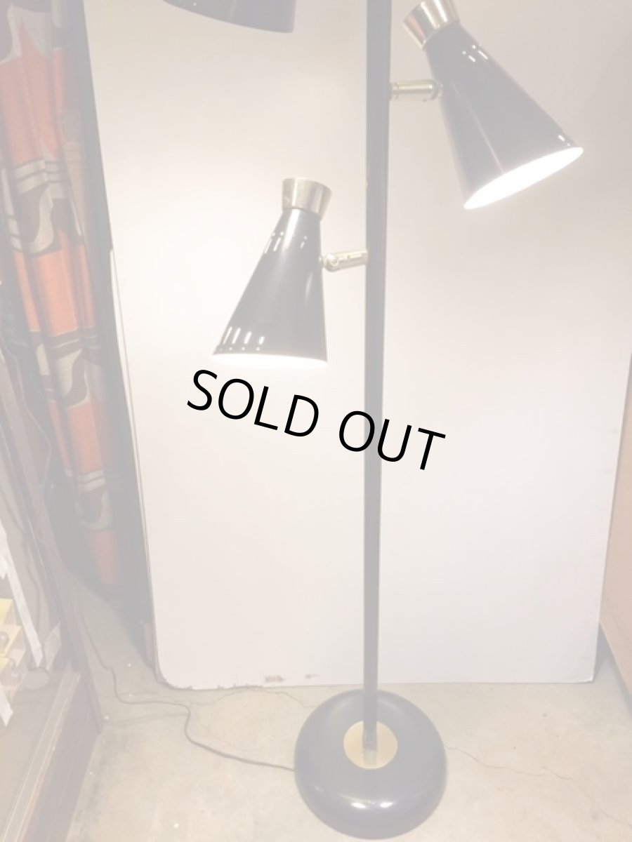 画像4: 3灯 Black StandLamp (4)