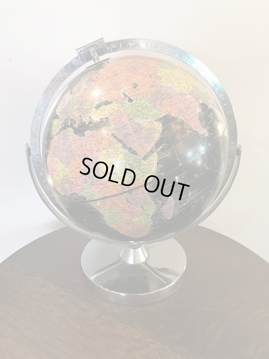 画像1: "BRITANICA"Black Ocean Globe (1)