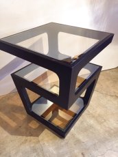 画像2: Glass Side Table  (2)