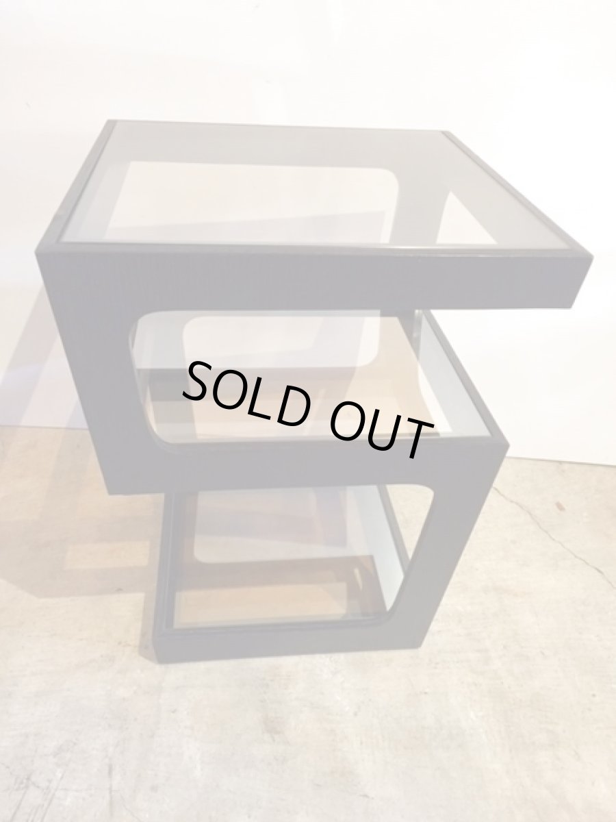 画像3: Glass Side Table  (3)