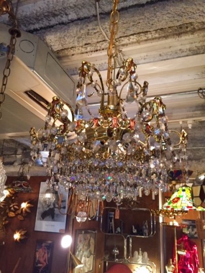 画像2: Gold Chandelier