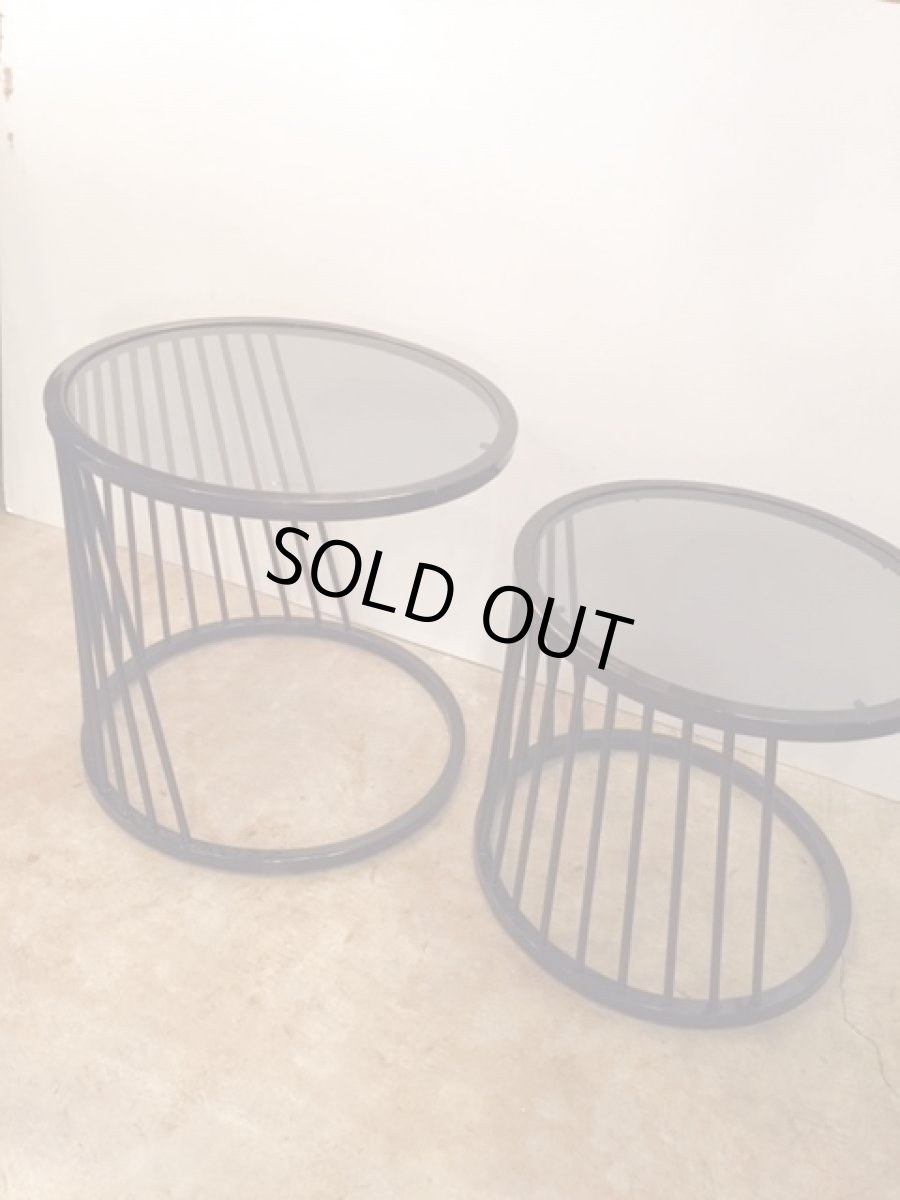 画像3: 2P Glass Side Table  (3)