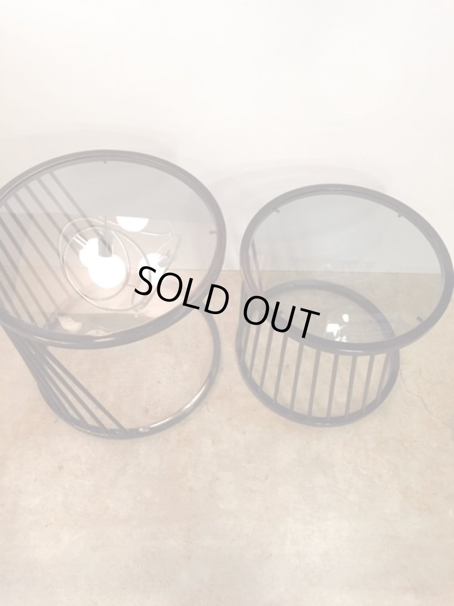 画像5: 2P Glass Side Table  (5)