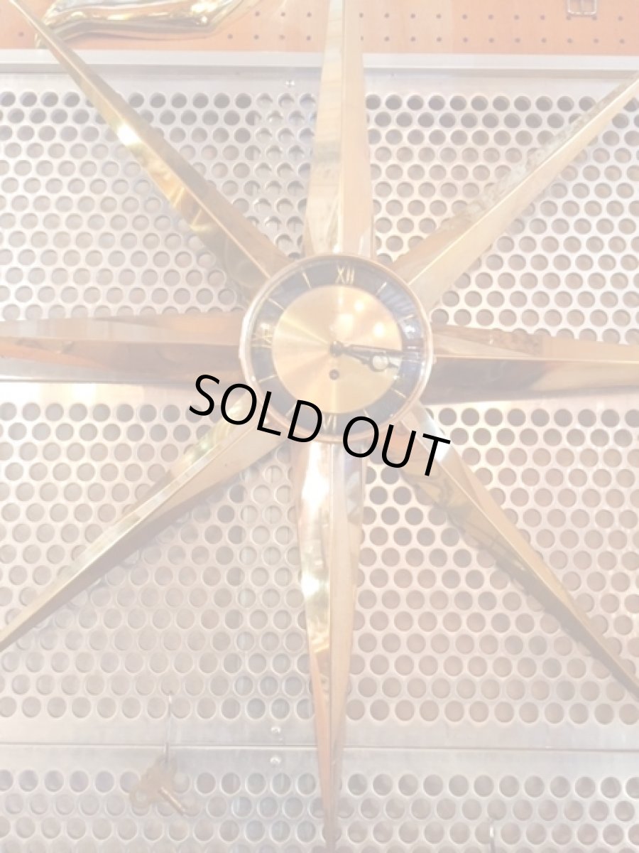 画像2:  "WELBY" SunBurst Clock (2)