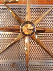 画像2:  "WELBY" SunBurst Clock (2)