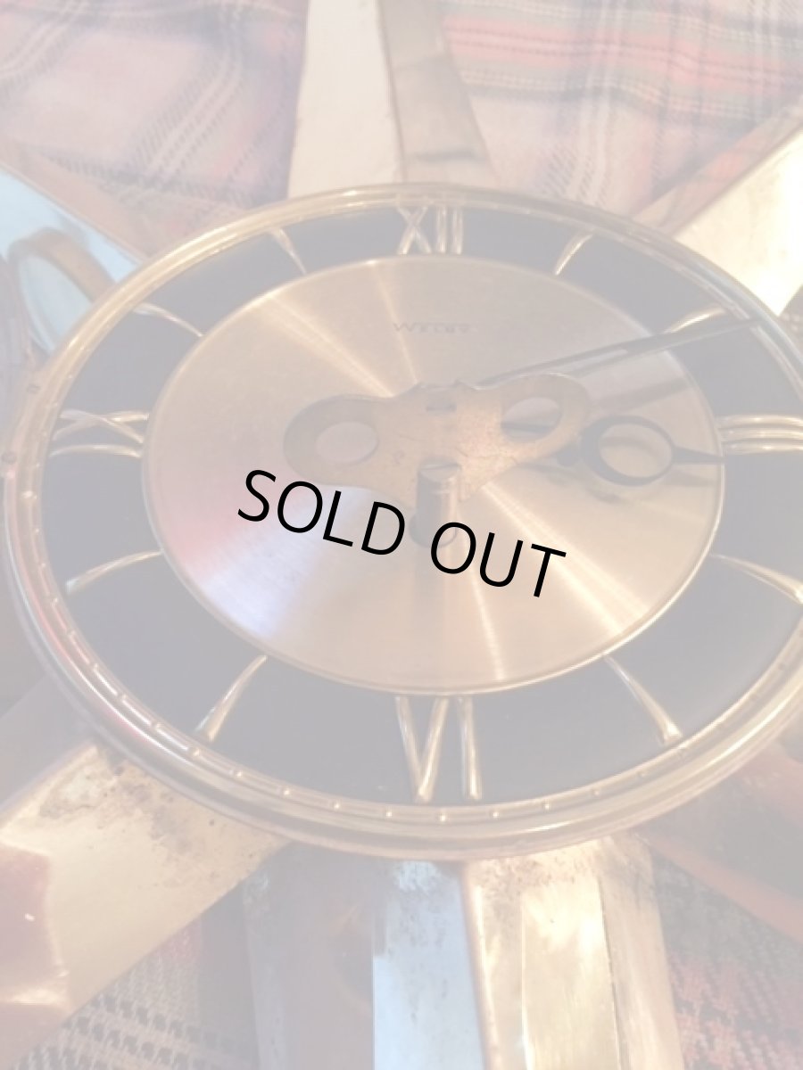 画像3:  "WELBY" SunBurst Clock (3)