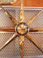 画像1:  "WELBY" SunBurst Clock (1)