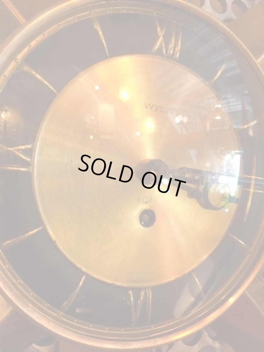 画像5:  "WELBY" SunBurst Clock (5)