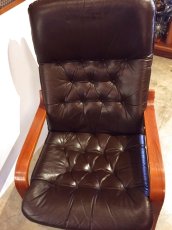 画像2: Leather  Arm Chair (2)