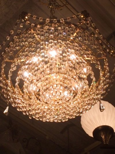 画像2: Gold Chandelier