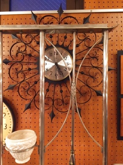 画像1:  "Elgin" SunBurst Clock