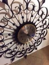 画像5:  "Elgin" SunBurst Clock (5)