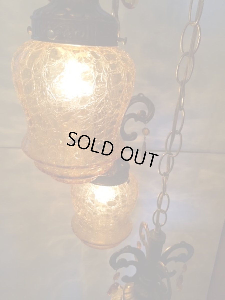 画像3:  3連"Crack" Pendant Light (3)