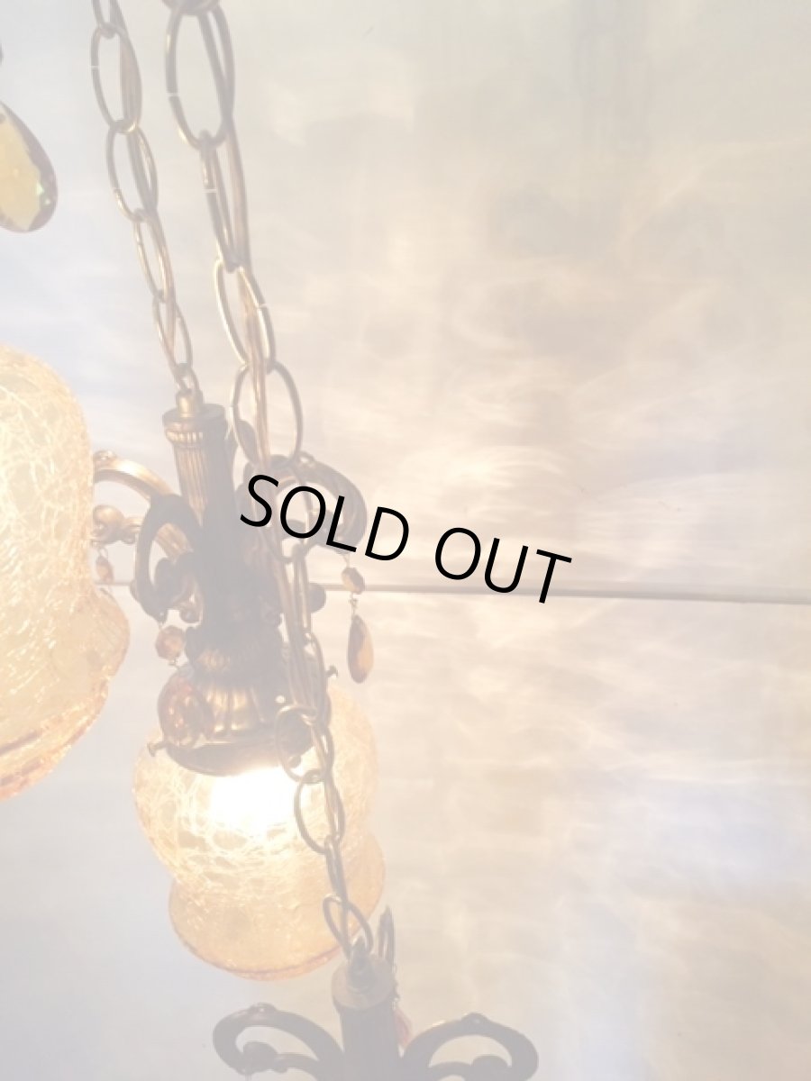 画像5:  3連"Crack" Pendant Light (5)