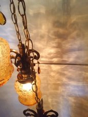 画像5:  3連"Crack" Pendant Light (5)