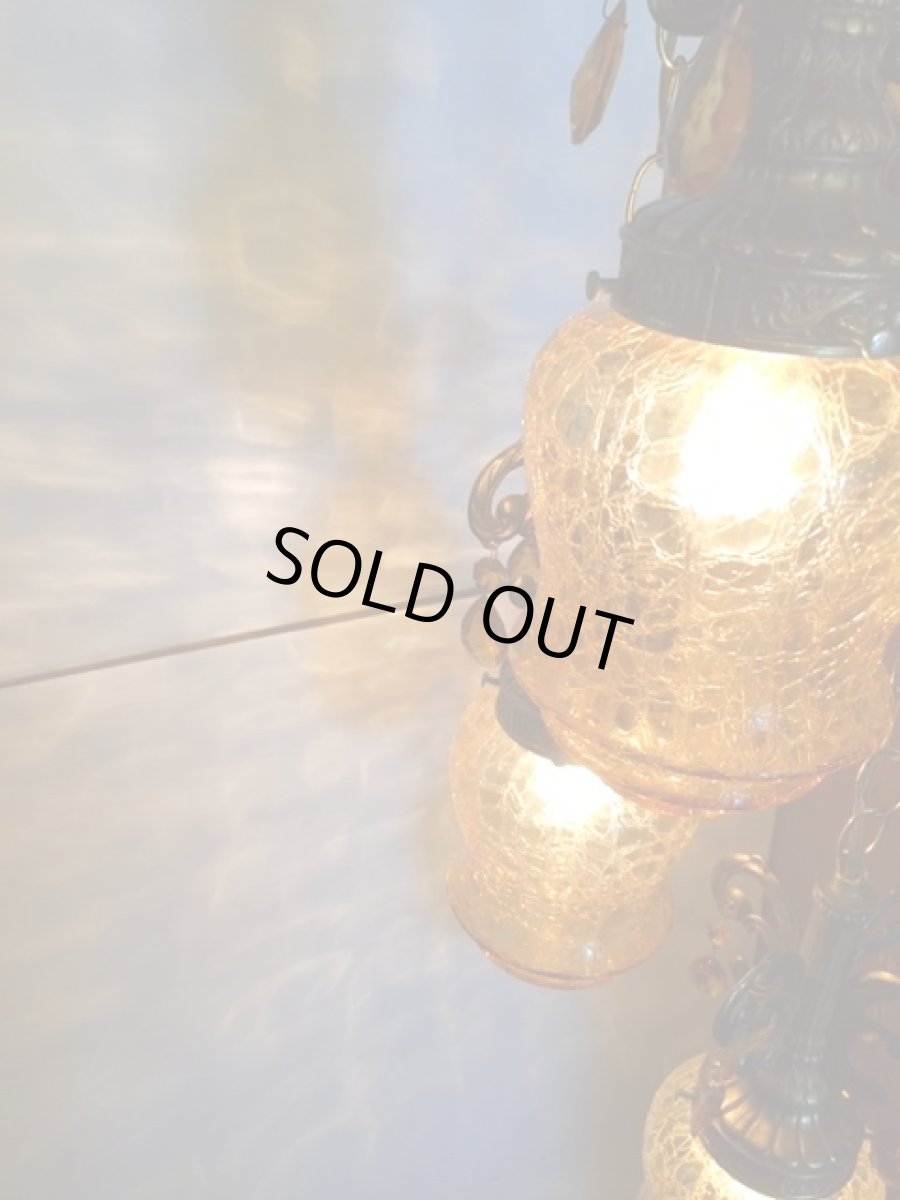 画像4:  3連"Crack" Pendant Light (4)