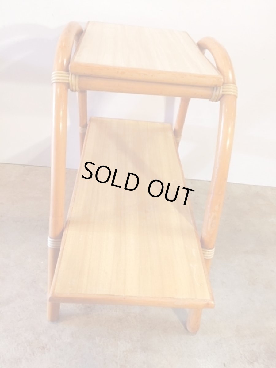 画像2: "VOGUE"Rattan Side Table  (2)