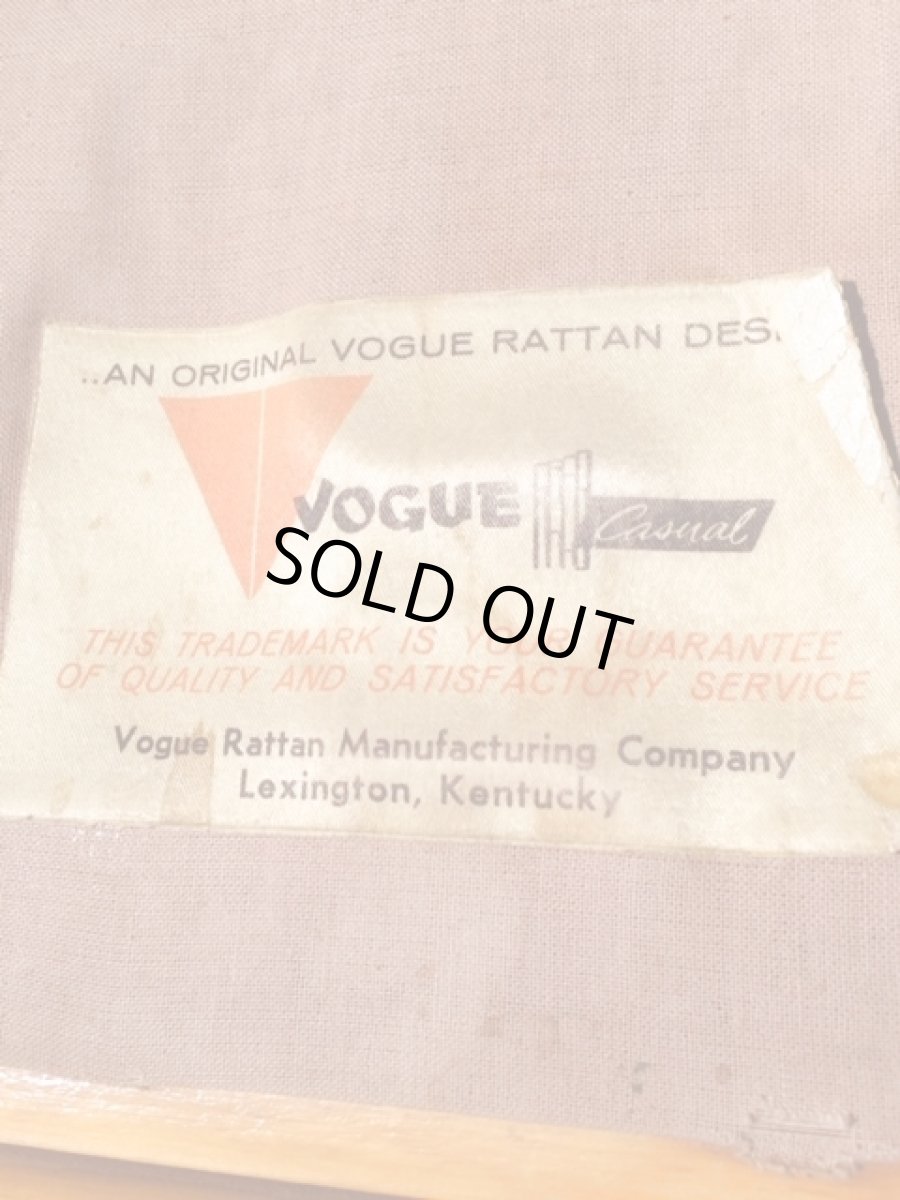 画像7: "VOGUE"Rattan  Arm Chair (7)