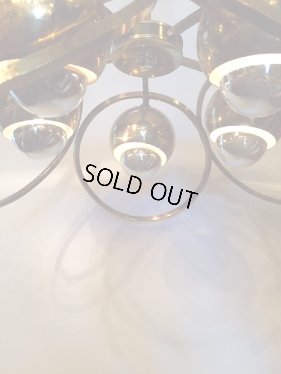 画像7: "UFO" Gold Pendant Light  (7)