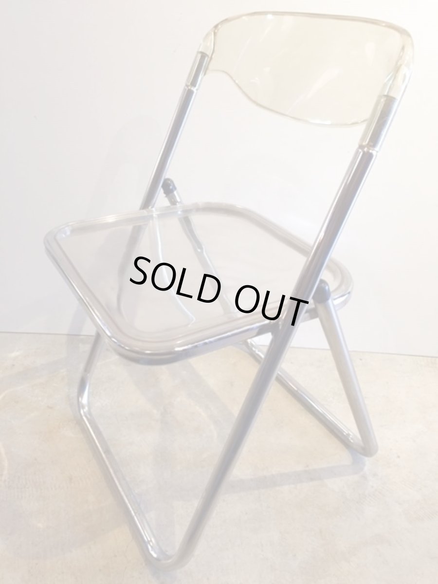 画像1: Lucite Folding Chair (1)