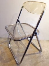 画像1: Lucite Folding Chair (1)