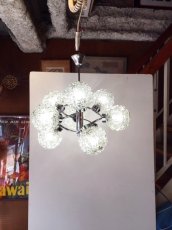 画像5: Modern Chrome Pendant Light (5)