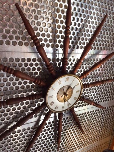 画像1: SunBurst Wall Clock