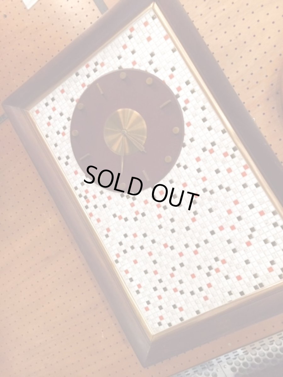 画像3:  "Tile" Wall Clock (3)