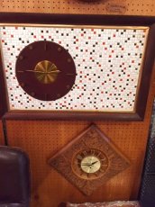 画像4:  "Tile" Wall Clock (4)