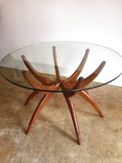 画像3: Glass Circle Table (3)