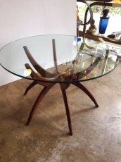 画像4: Glass Circle Table (4)