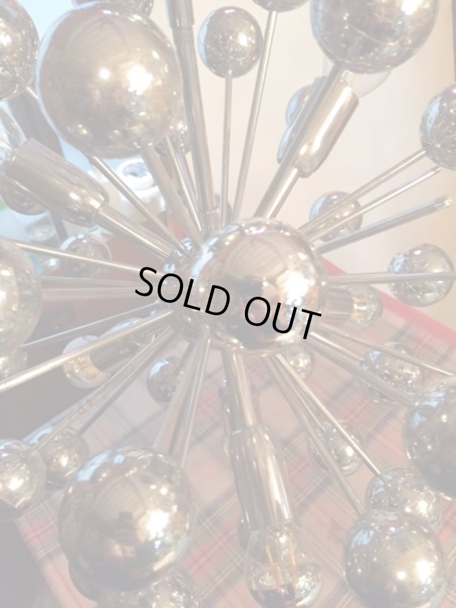 画像7: " Sputnik"Chrome Pendant Light (7)