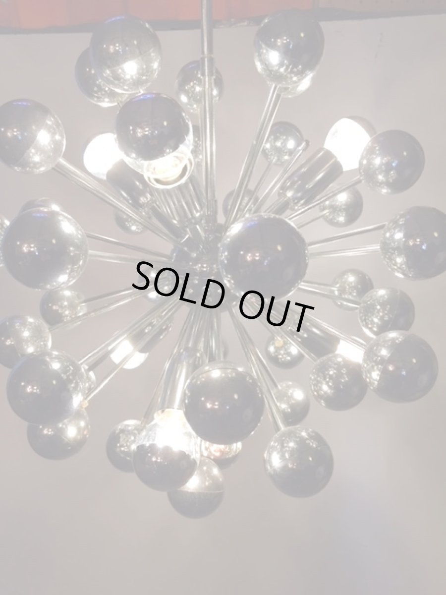 画像2: " Sputnik"Chrome Pendant Light (2)