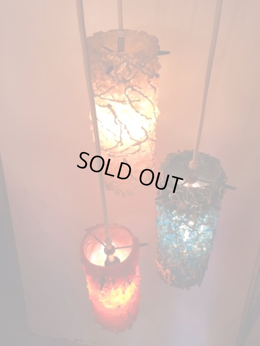 画像3: 3灯"50's" Pendant Light (3)