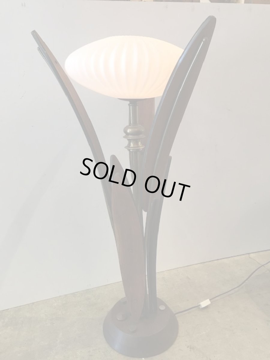 画像2: Wood Flower Lamp (2)