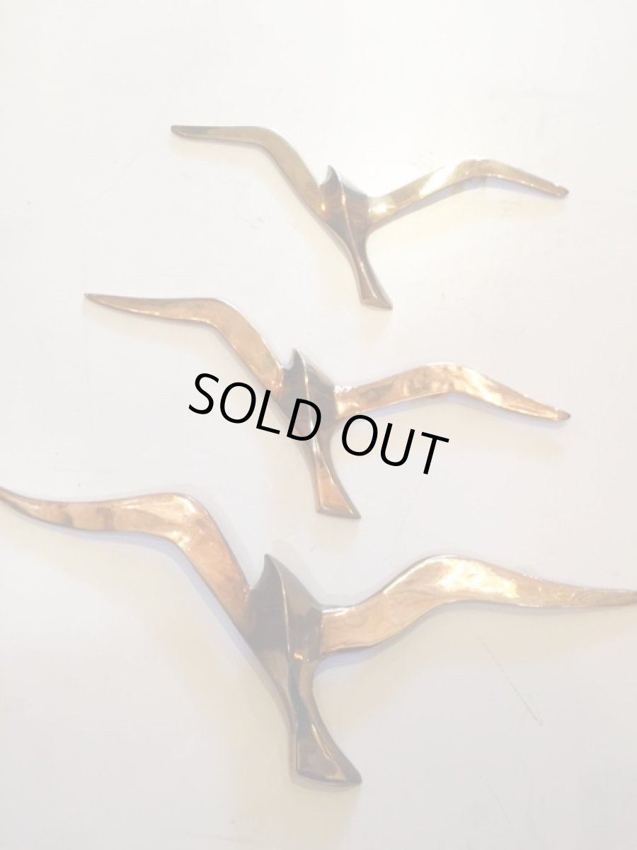 画像6: 3Bird Brass Wall Sculpture (6)