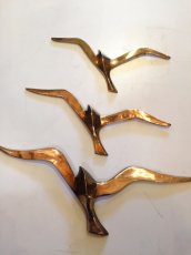 画像6: 3Bird Brass Wall Sculpture (6)