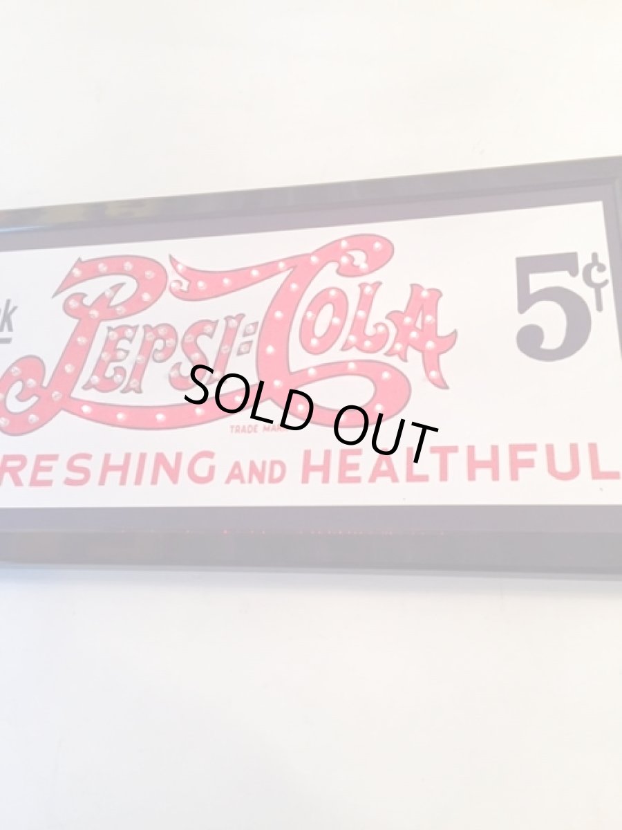 画像2: "Pepsi"  Light Up Sign (2)