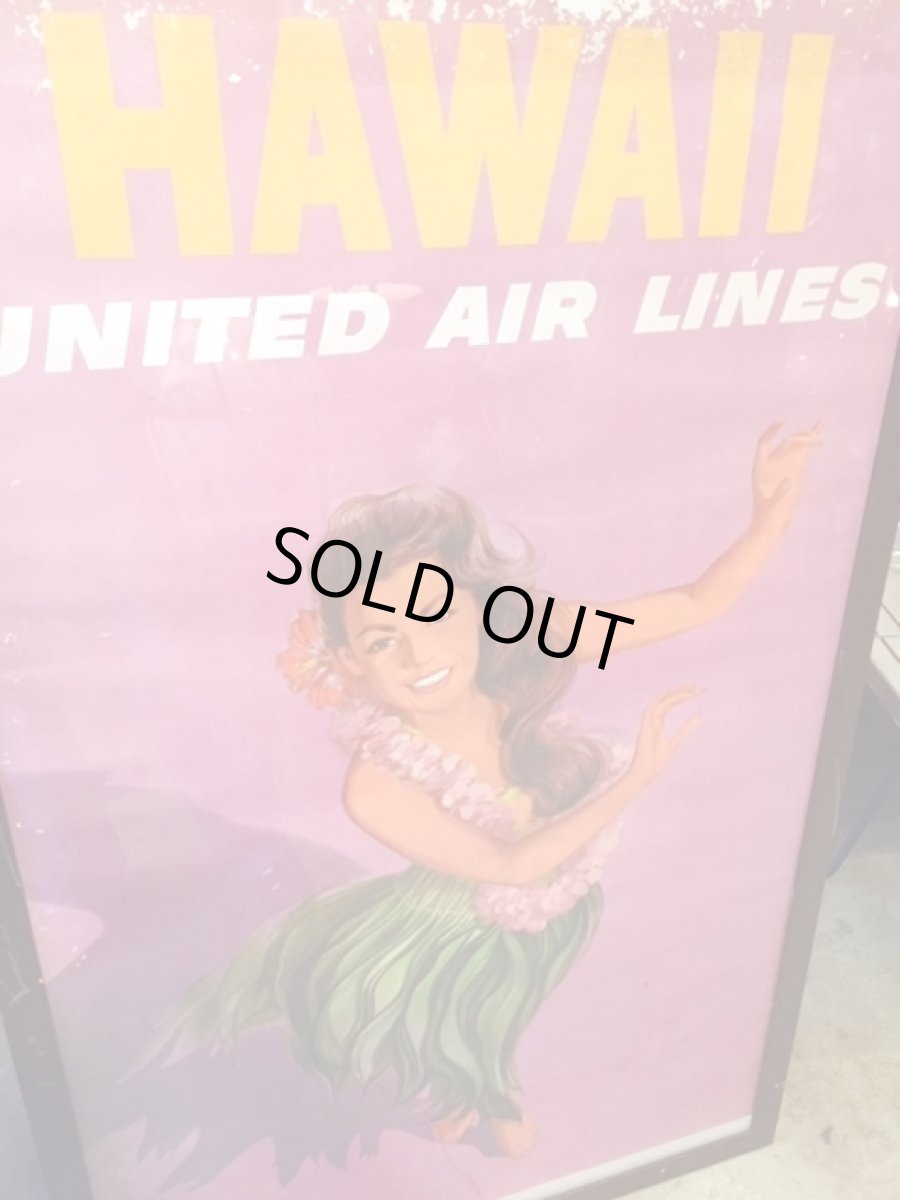画像3: "UNITED " Hawaii poster (3)