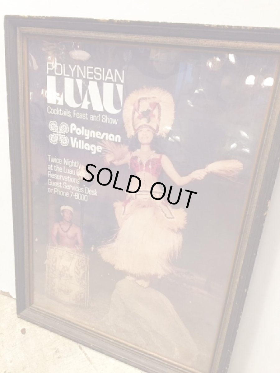 画像2: "LUAU " Hawaii poster (2)