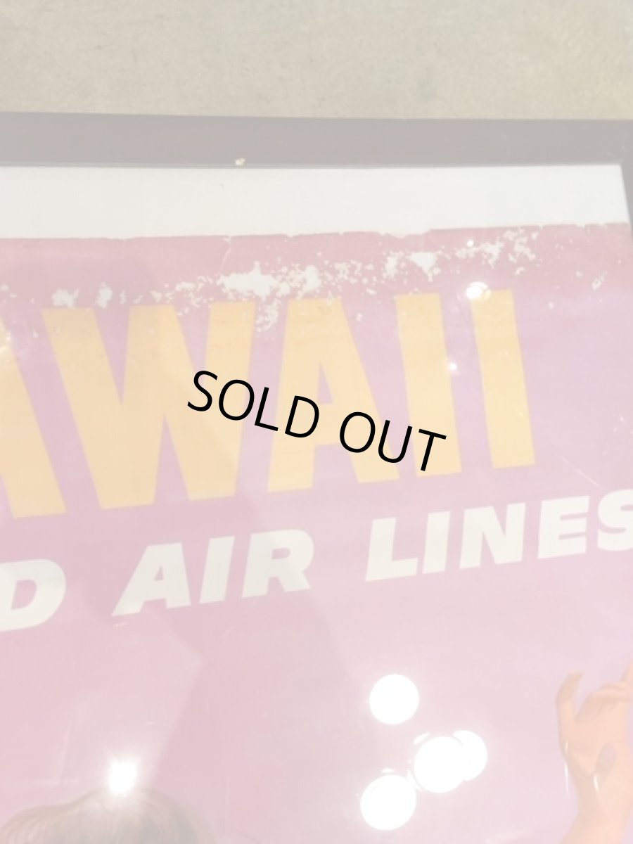 画像6: "UNITED " Hawaii poster (6)